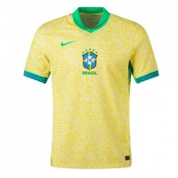 Camiseta Brasil Primera Equipación Replica Copa America 2024 mangas cortas